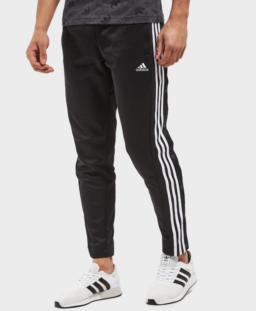 adidas track pants with timbs