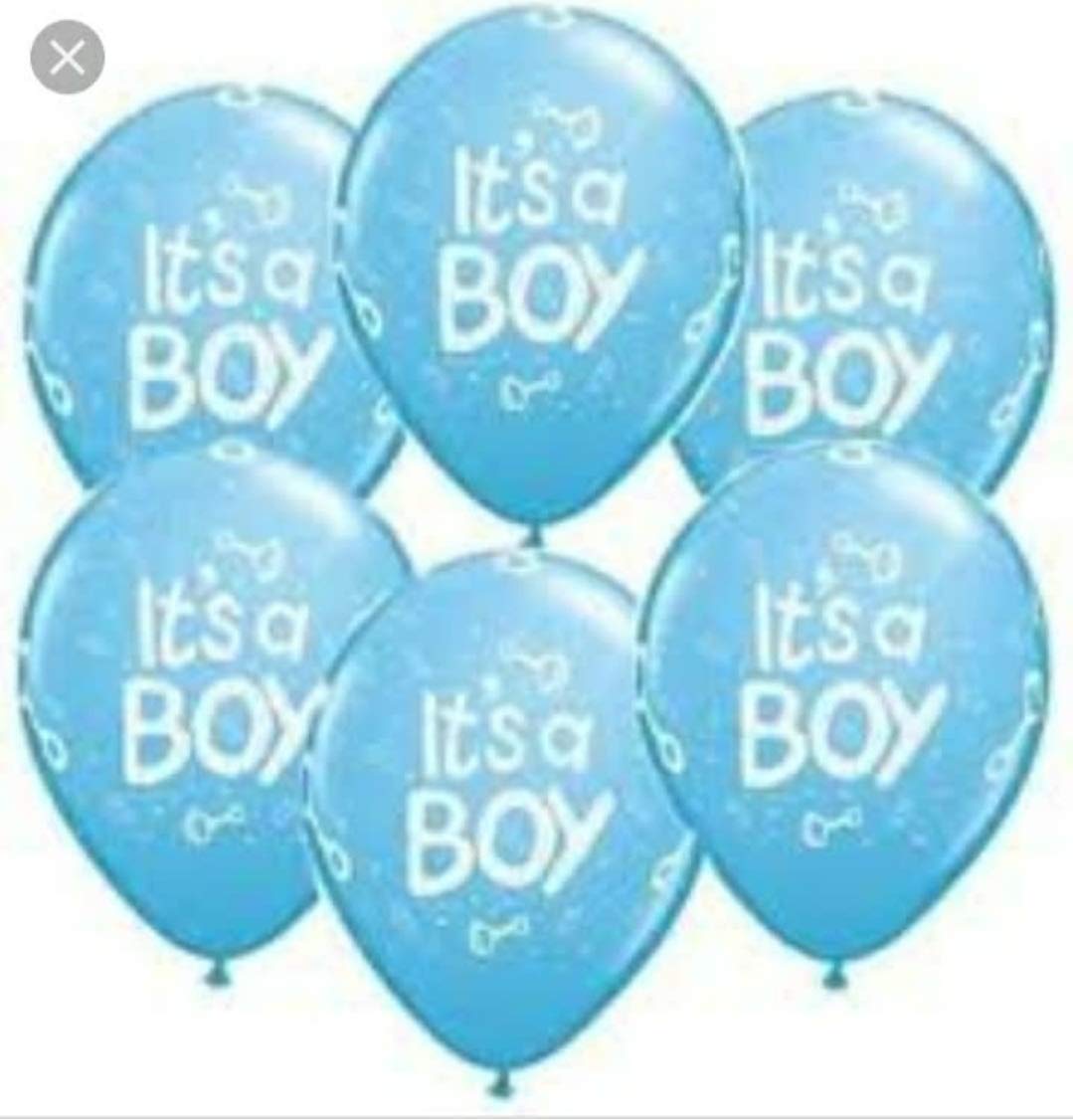 Buy Gender Reveal Balloons Printed with Its a Boy for Baby Shower ...