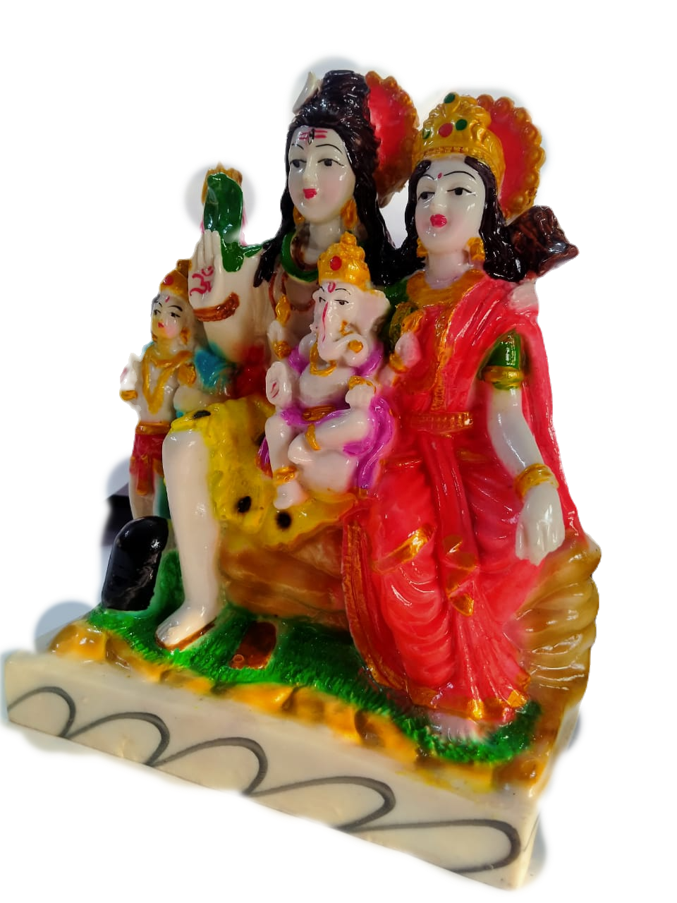 Buy The Shiv Parivar Statue, Shiv Parvati PariwarReligious idols