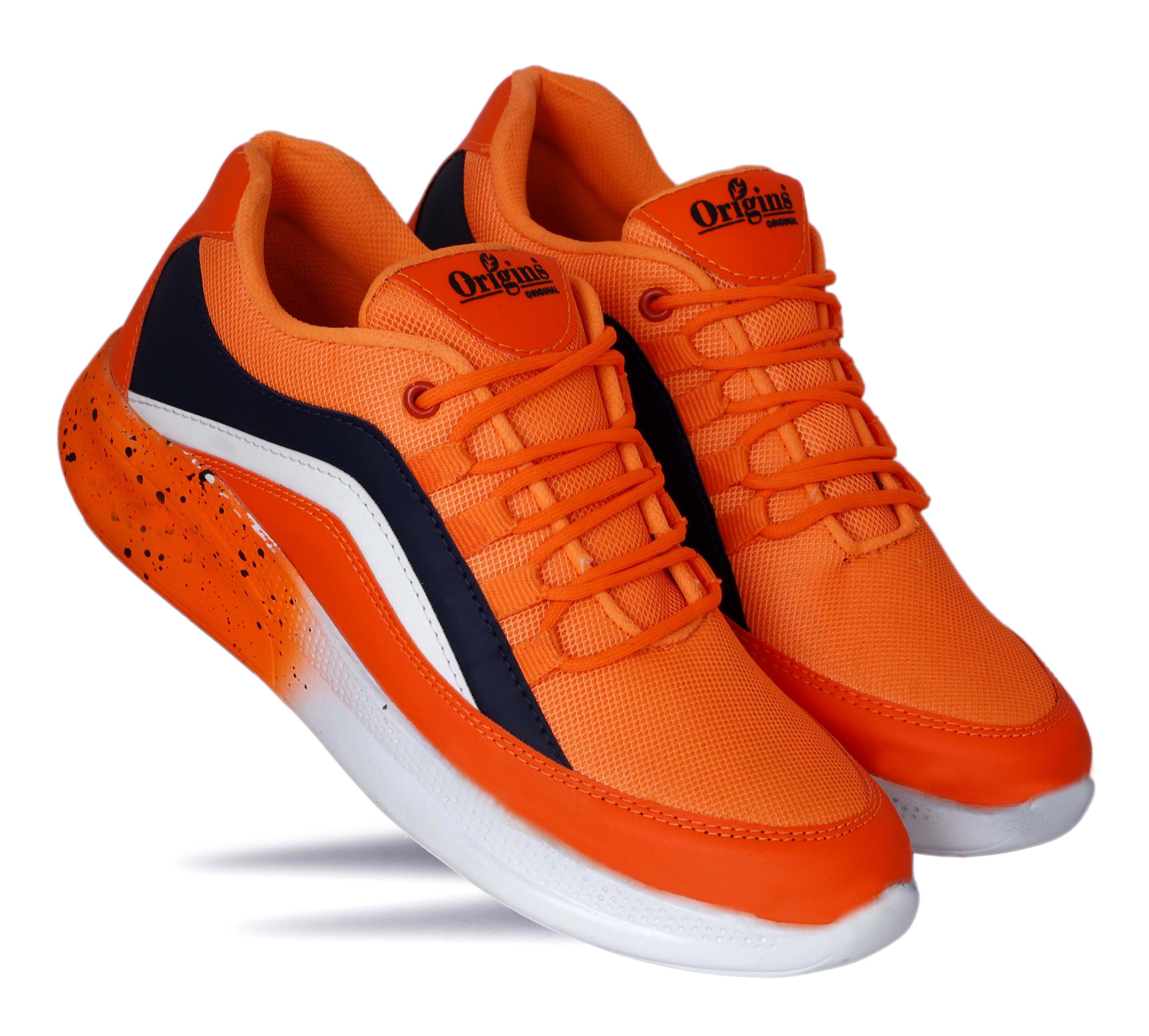 Buy Origins Orange Lightweight Shoes for Running/Walking Gym Sports ...