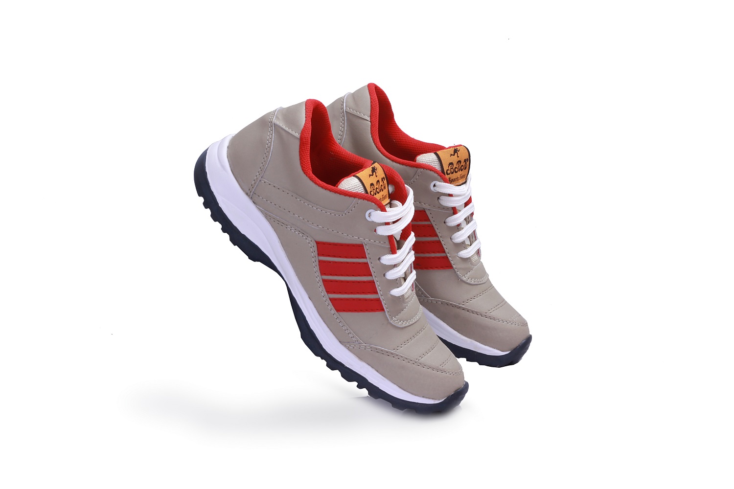 Buy BRK Brands Inc. Men Cream Running Sports Shoes Online @ ₹999 from ...