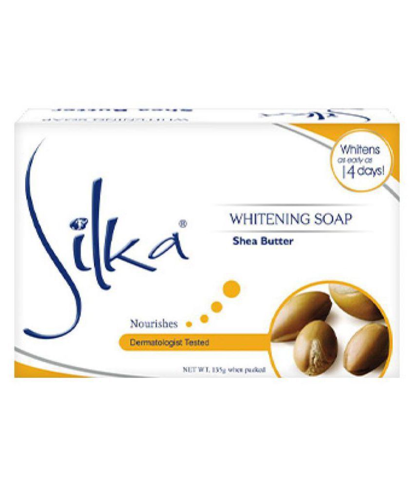 Buy Silka Whitening Soap Shea Butter 135g (IMPORTED - Product of ...