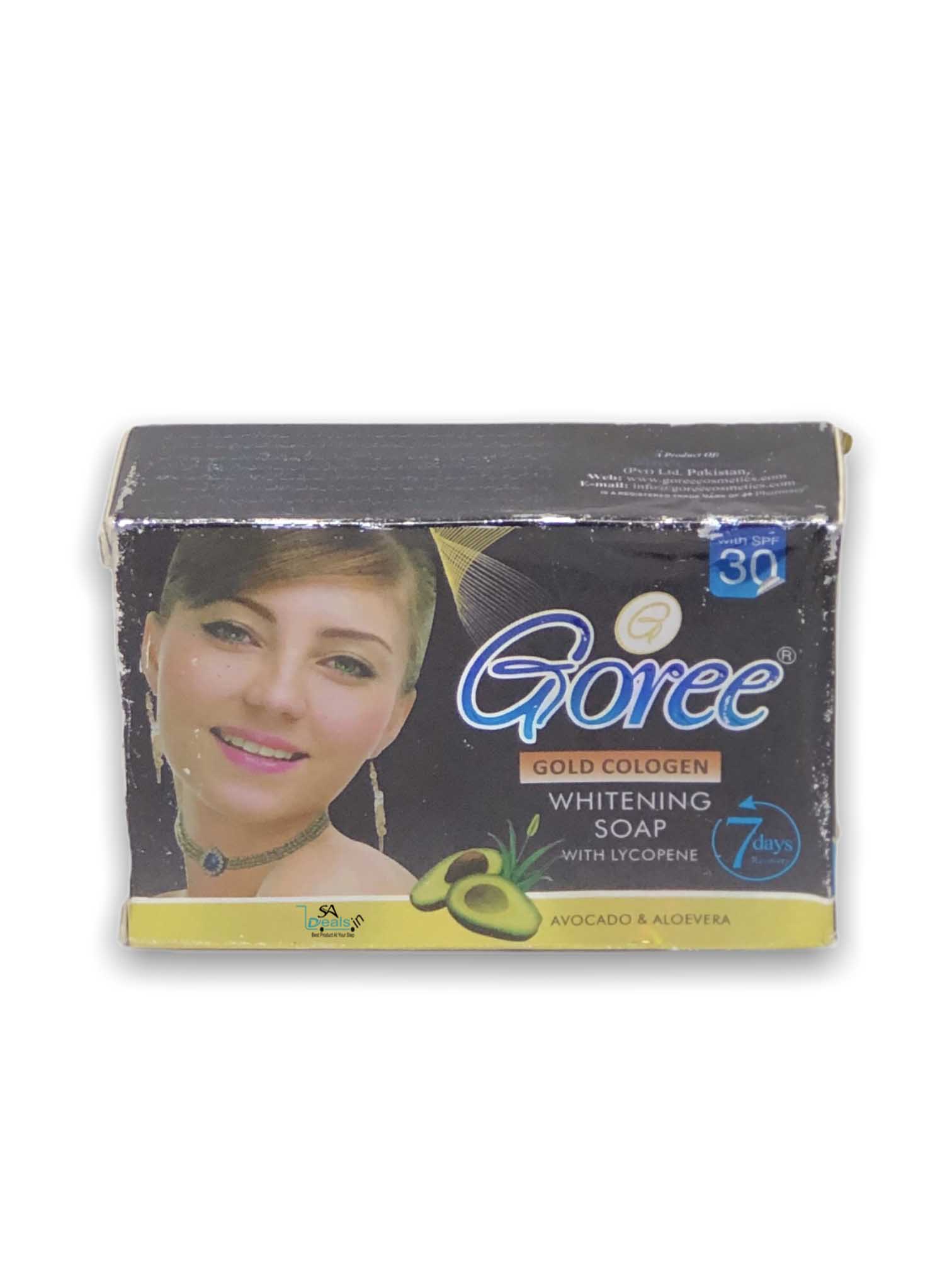 Buy Goree Gold Whitening Soap with Lycopene 100 Original (100 g) pack