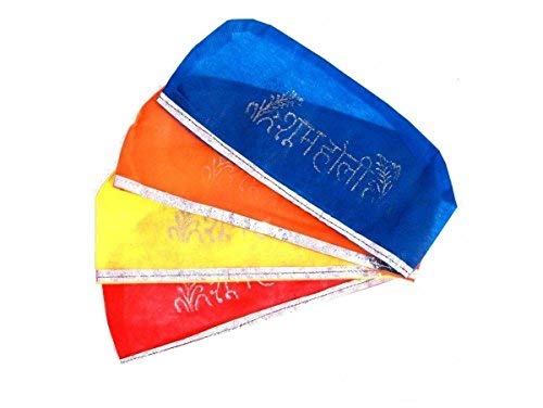 Buy ARAVI Leaf Set of 10 Colourful Holi Cap and Set of 3 Magic Water ...