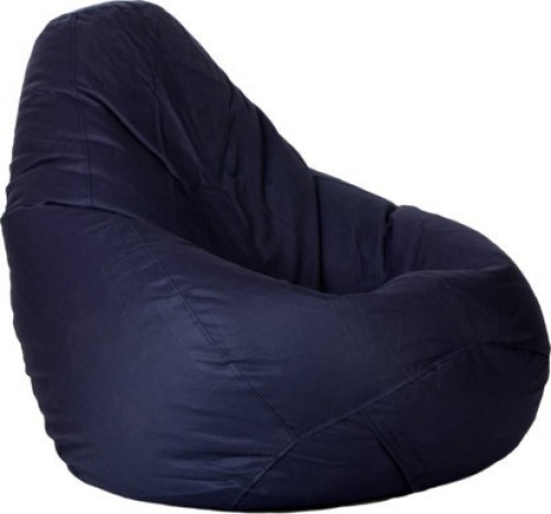 Home Berry XL Tear Drop Bean Bag Cover Without Beans Blue