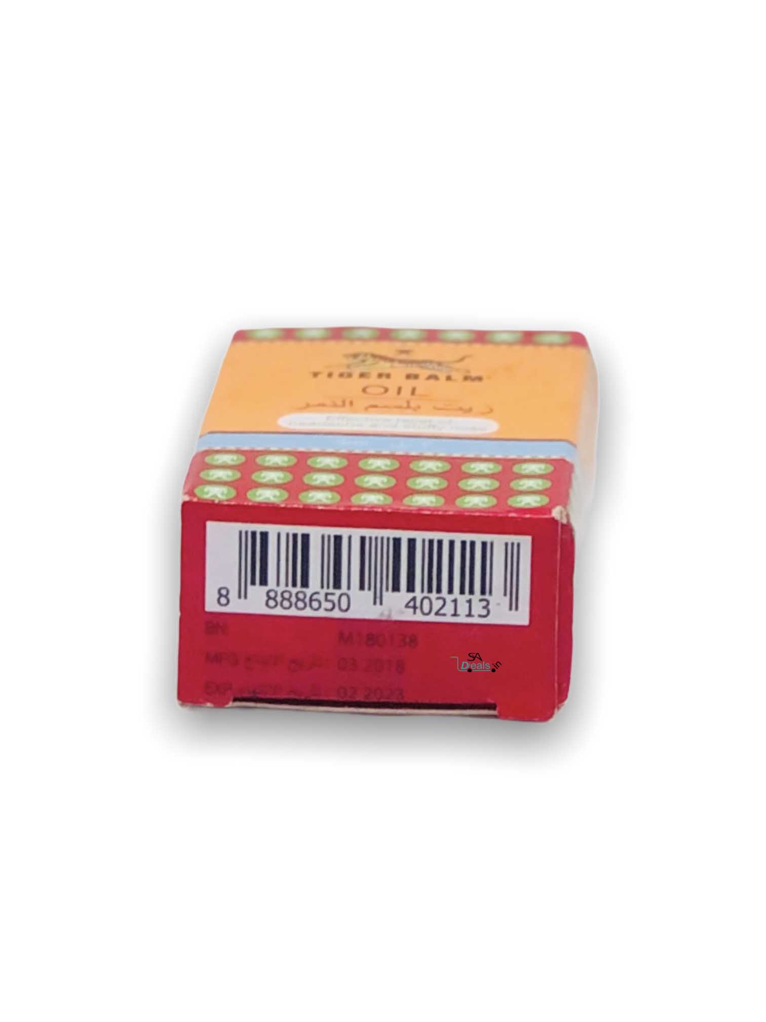 Buy Tiger Balm Oil 3ml (Pain Relief Oil) Online - Get 51% Off