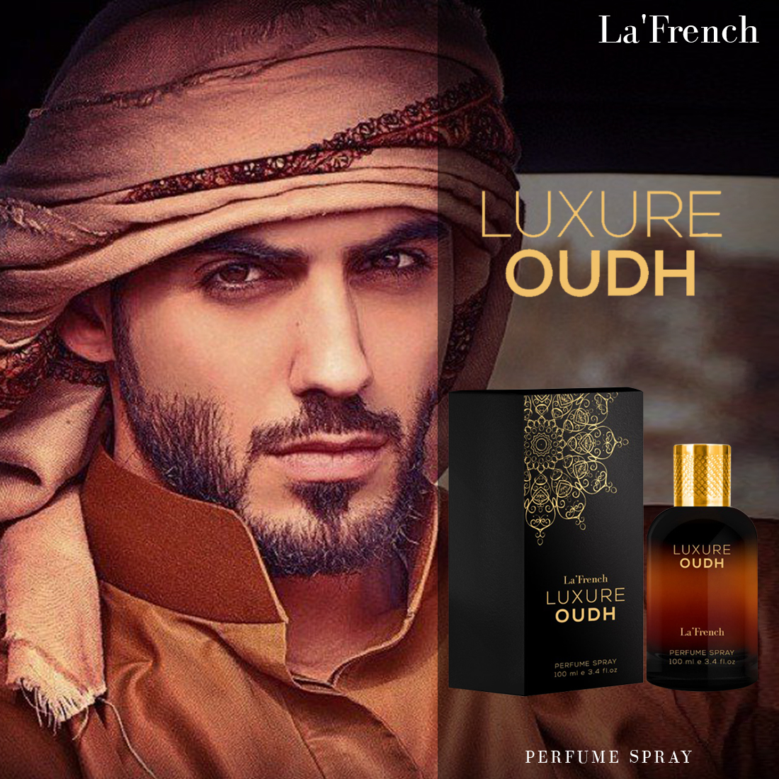 Buy La French Luxure Oudh Perfume With Long Lasting Fragrance Eau De