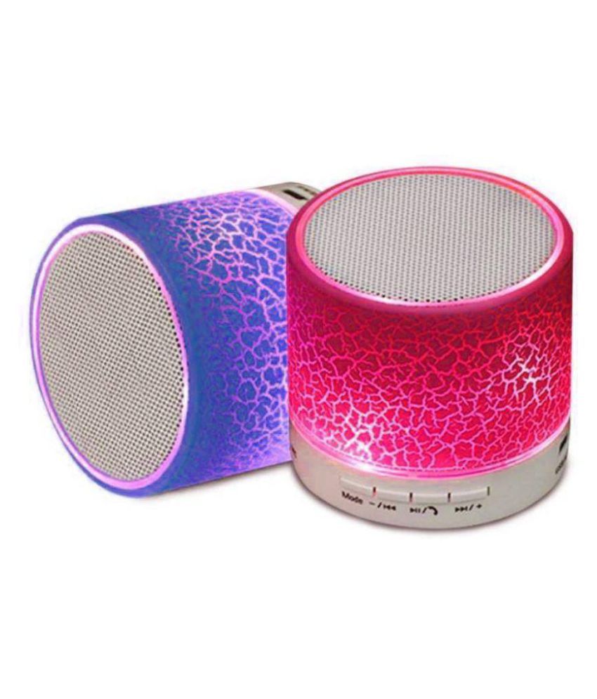 KSS Bluetooth Speaker S10 Connecting with Mobile/Tablet/Laptop Multicolour
