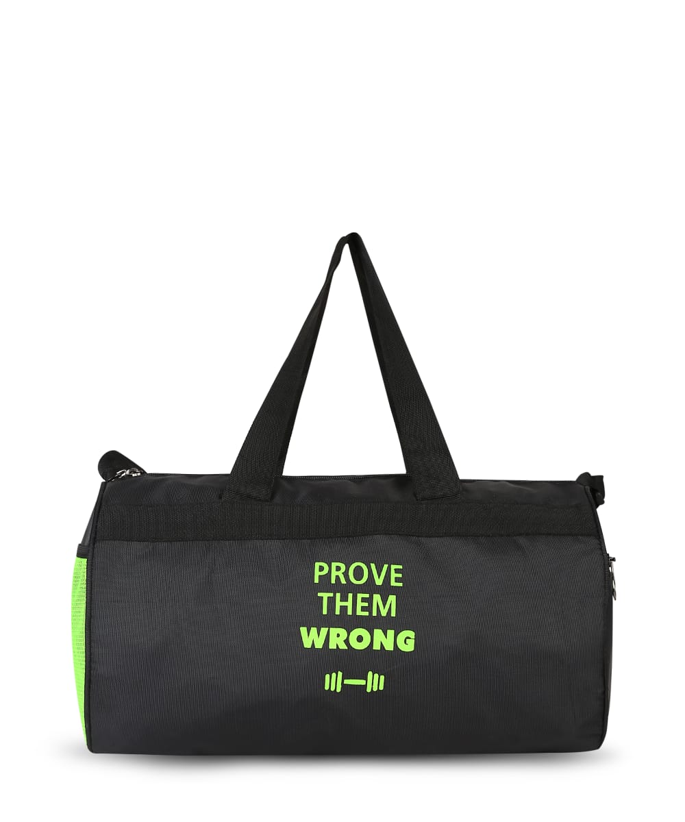 AANI Gym Bag Duffel Bag Shoulder Bag for Men and Women Black