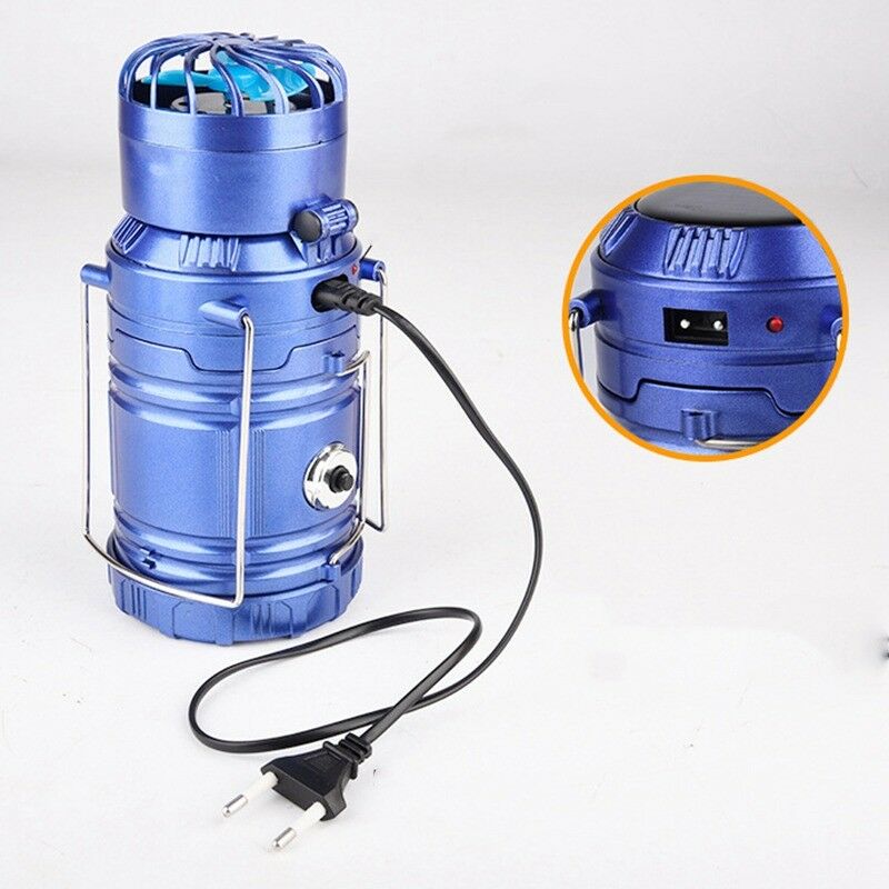 Buy USB Rechargeable Lantern Flashlight Lighting with Mini Fan Online