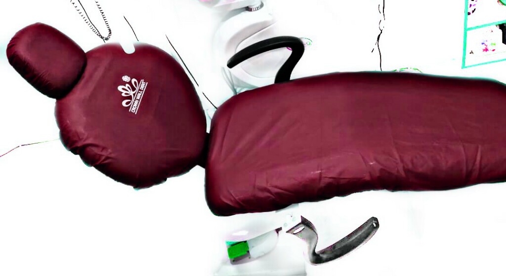 Buy CROWN WALL DENT Dental Chair Cover ( pack of 10 ) RED Online ₹699