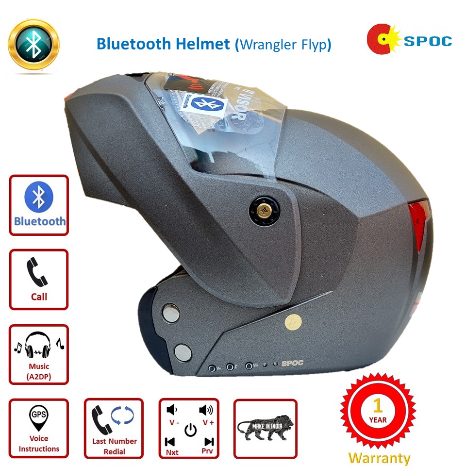 Buy Bluetooth Helmet With Call And Music Function and isi Marked Online