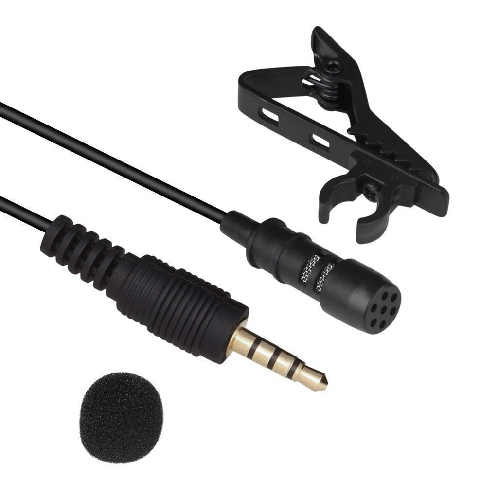 Buy Anoint India Collar Mic 3.5 mm For You tube, Collar Mike For Voice ...