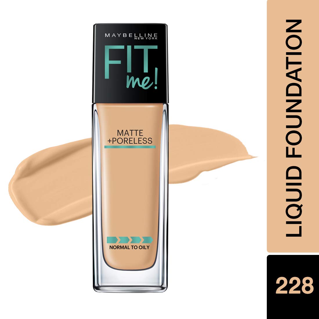 Buy FIT ME FOUNDATION 30ml(With Pump), 228 Soft Tan, 30ml Online @ ₹399 ...