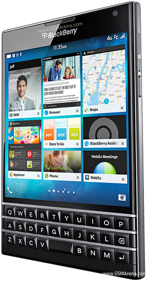 NEW BLACKBERRY PASSPORT BLACK COLOUR 32   GB 3  GB SMARTPHONE