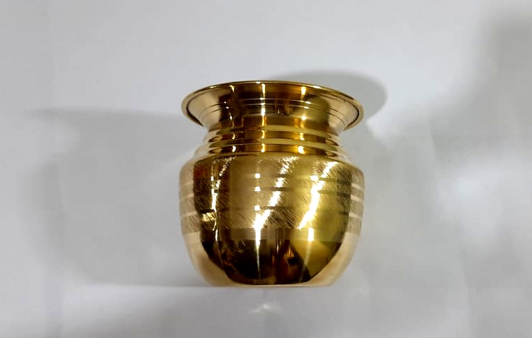 Peetal Pooja Lota 10 cm