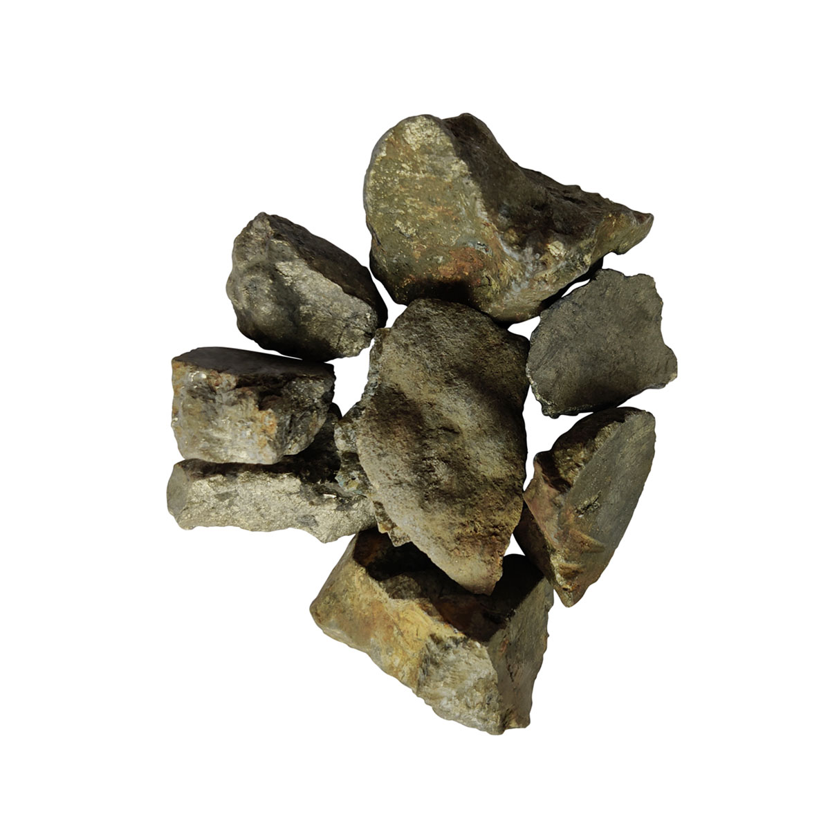 Buy Shubhanjali Natural Pyrite Raw Stone 200 Grams Rough Chunk Rock Raw ...