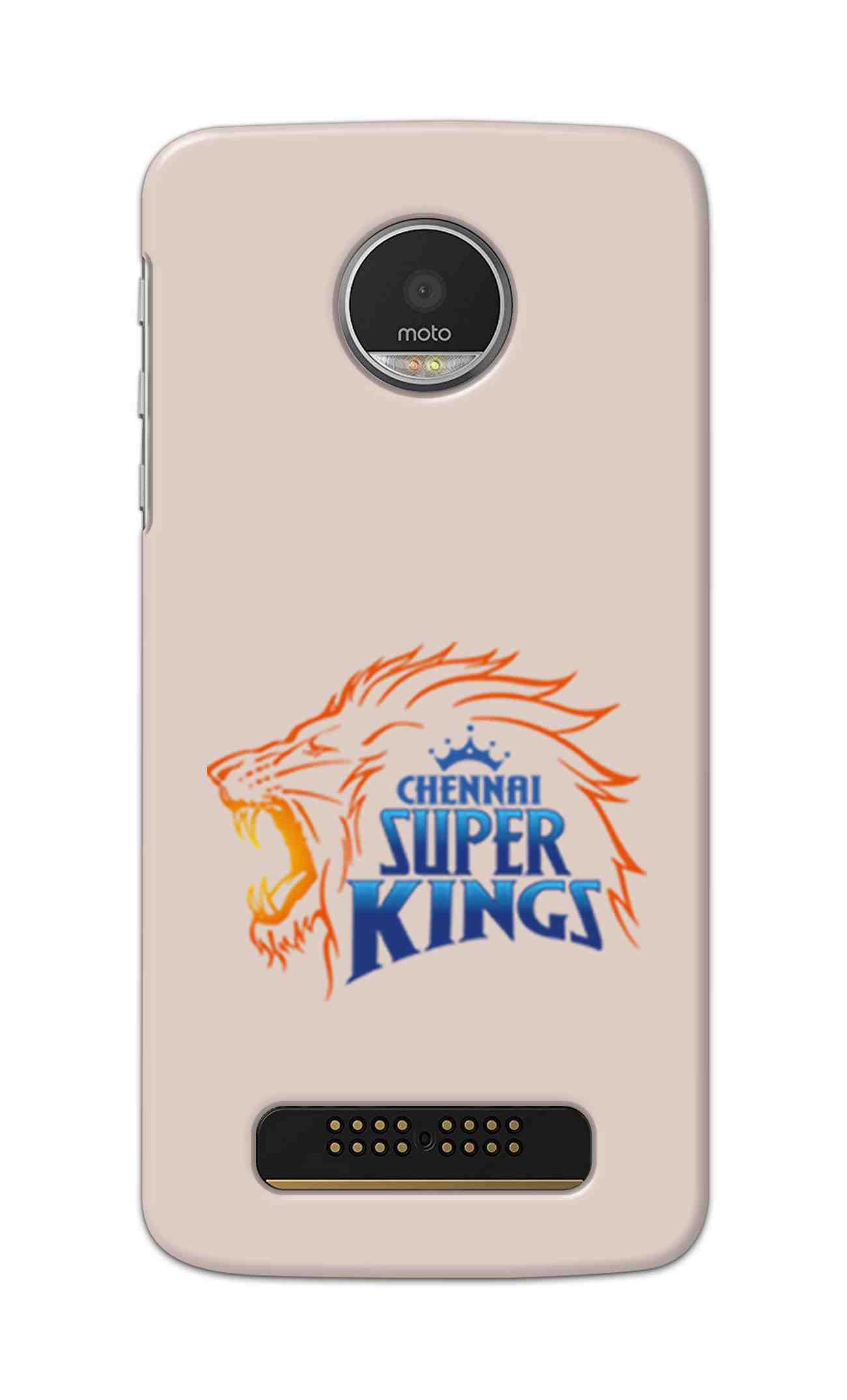 IPL FANS Digimate Multicolor, Hard Matte Printed Designer Cover Case For Motorola Moto Z Play