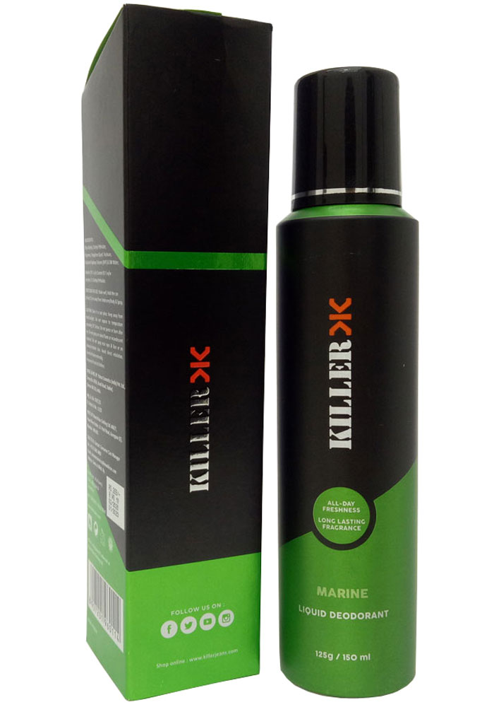 Buy Killer Unisex Deodorant Perfume Spray 150ML Pack of 1 Online - Get