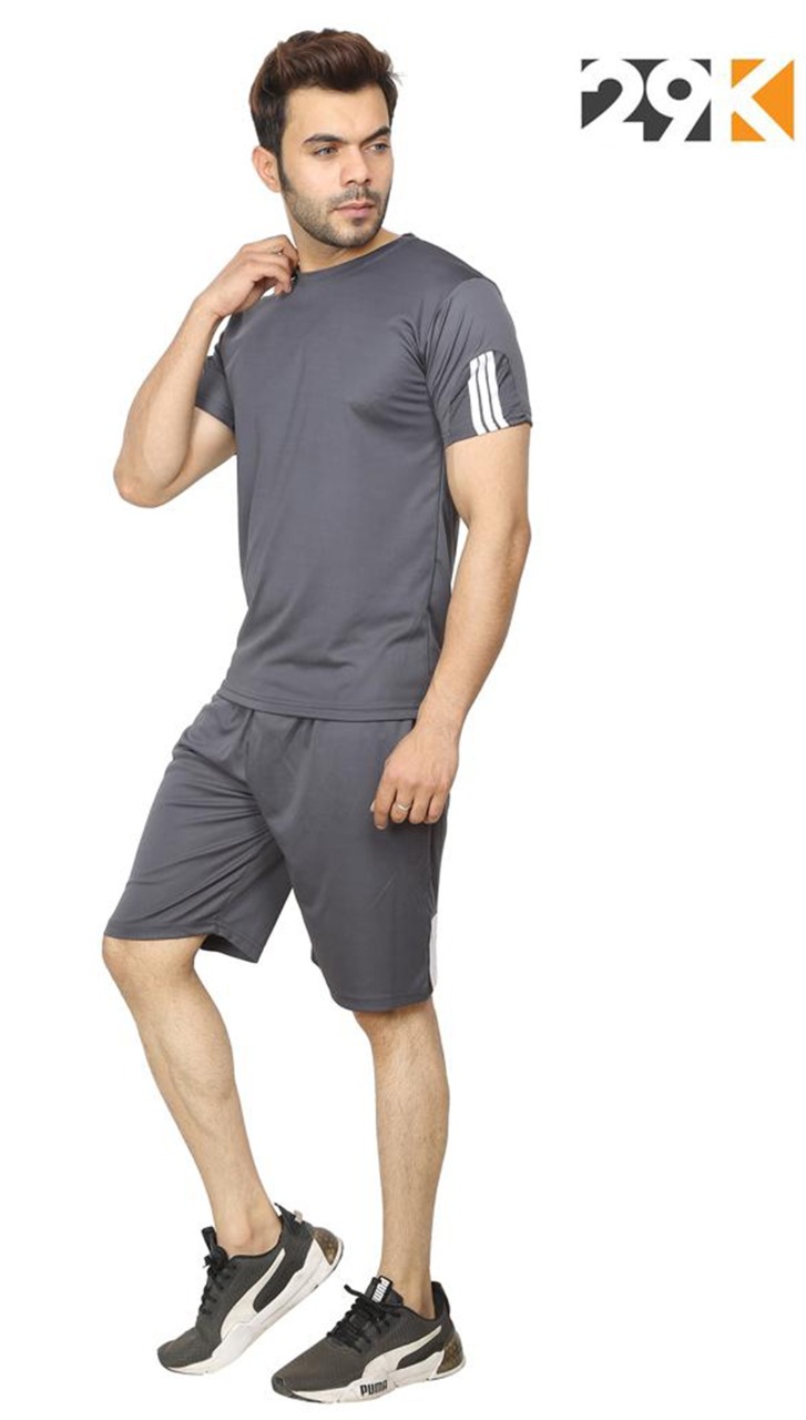 Buy 29K Casual TShirt and Shorts Combo(Grey) Online ₹532 from ShopClues