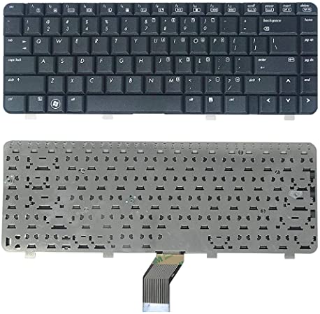 Zikson Laptop Keyboard for HP Compaq, CQ40 Compatible Black