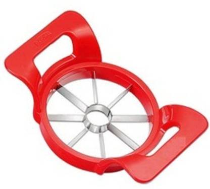 apple cutter with stailess steel bade  Plastic Apple cutter With Stainless Steel Blade Red color 1 pcs apple slicer 