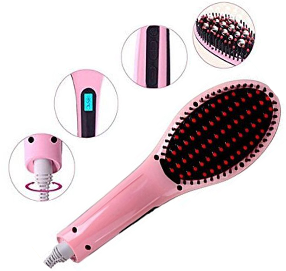 Professional Fast Hair Straightener HQT 906 220 240v LCD Screen hair brush hair styler