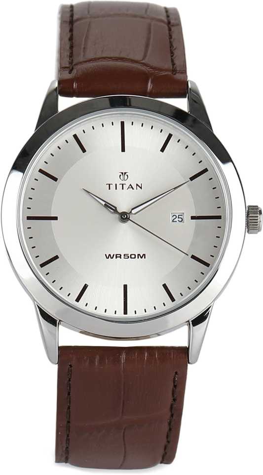ex306 blue leather analog men's watch