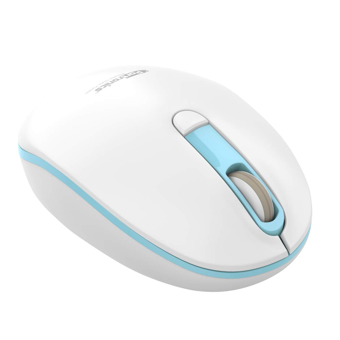 Portronics POR 015 Toad 11 Bluetooth Wireless Mouse with 2.4GHz Technology Blue