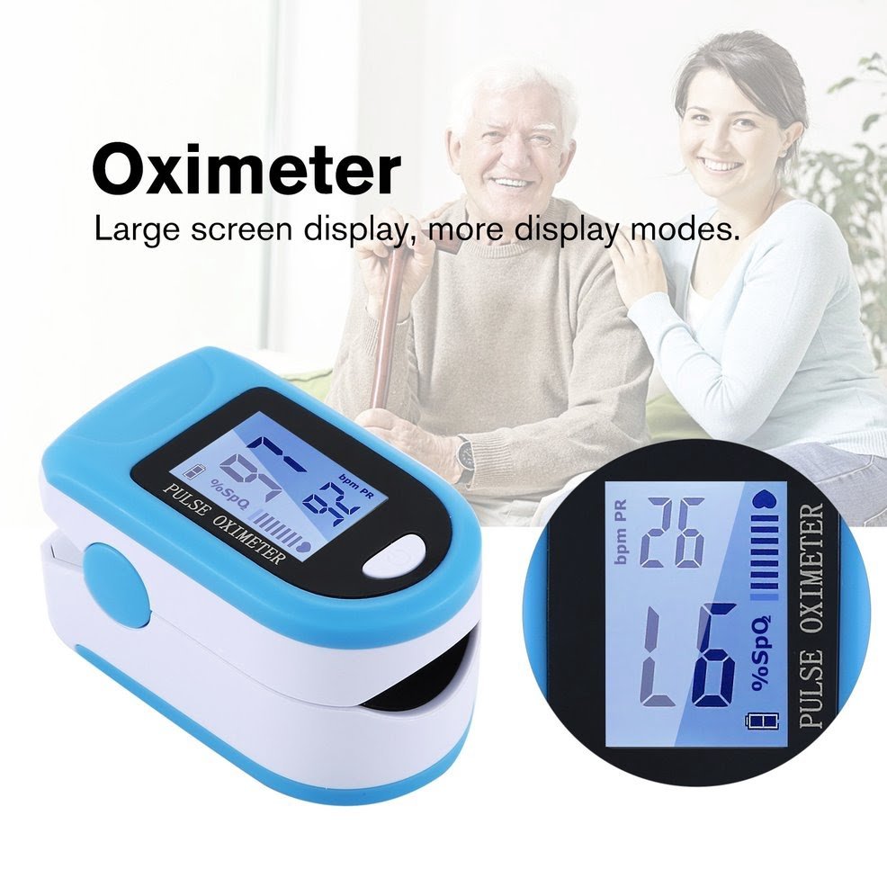 Buy Digital Fingertip Pulse Oximeter with Blood Oxygen Saturation and