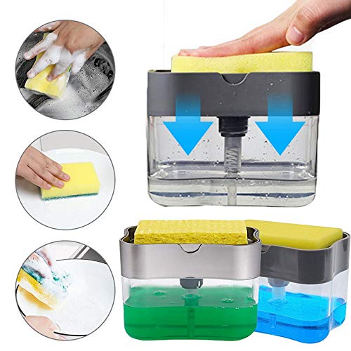 soap dispenser 2 in 1