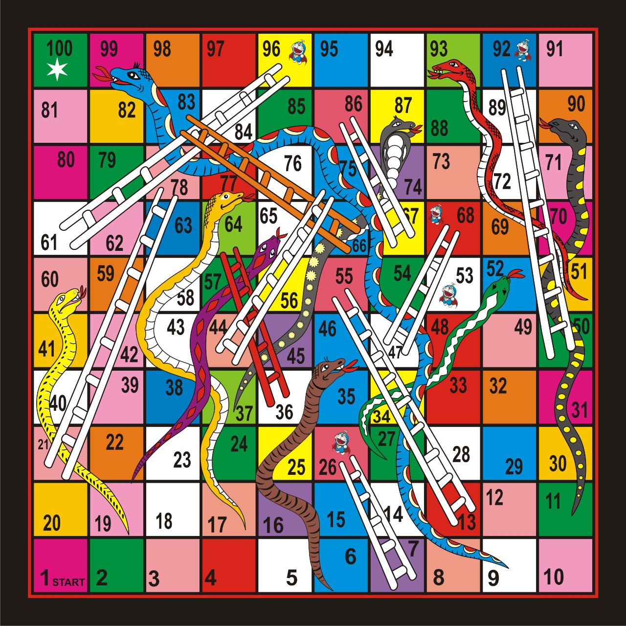 Buy Special Wooden Ludo Board Snakes Ladders Board with 1 Ludo Coins ...