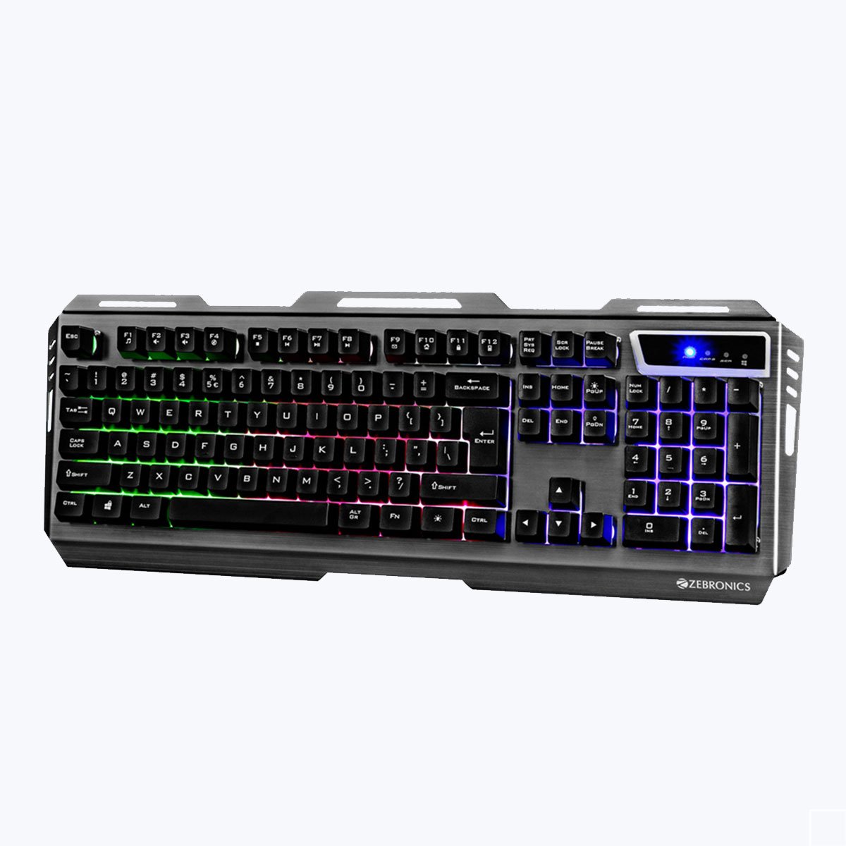 Buy Zebronics ZebTransformerk USB Gaming Keyboard with Multicolor LED