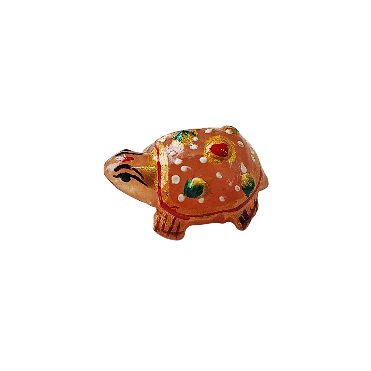 Buy Shubhanjali Citrine Tortoise Painted Stones Tortoises for Good Luck Natural Reiki Healing
