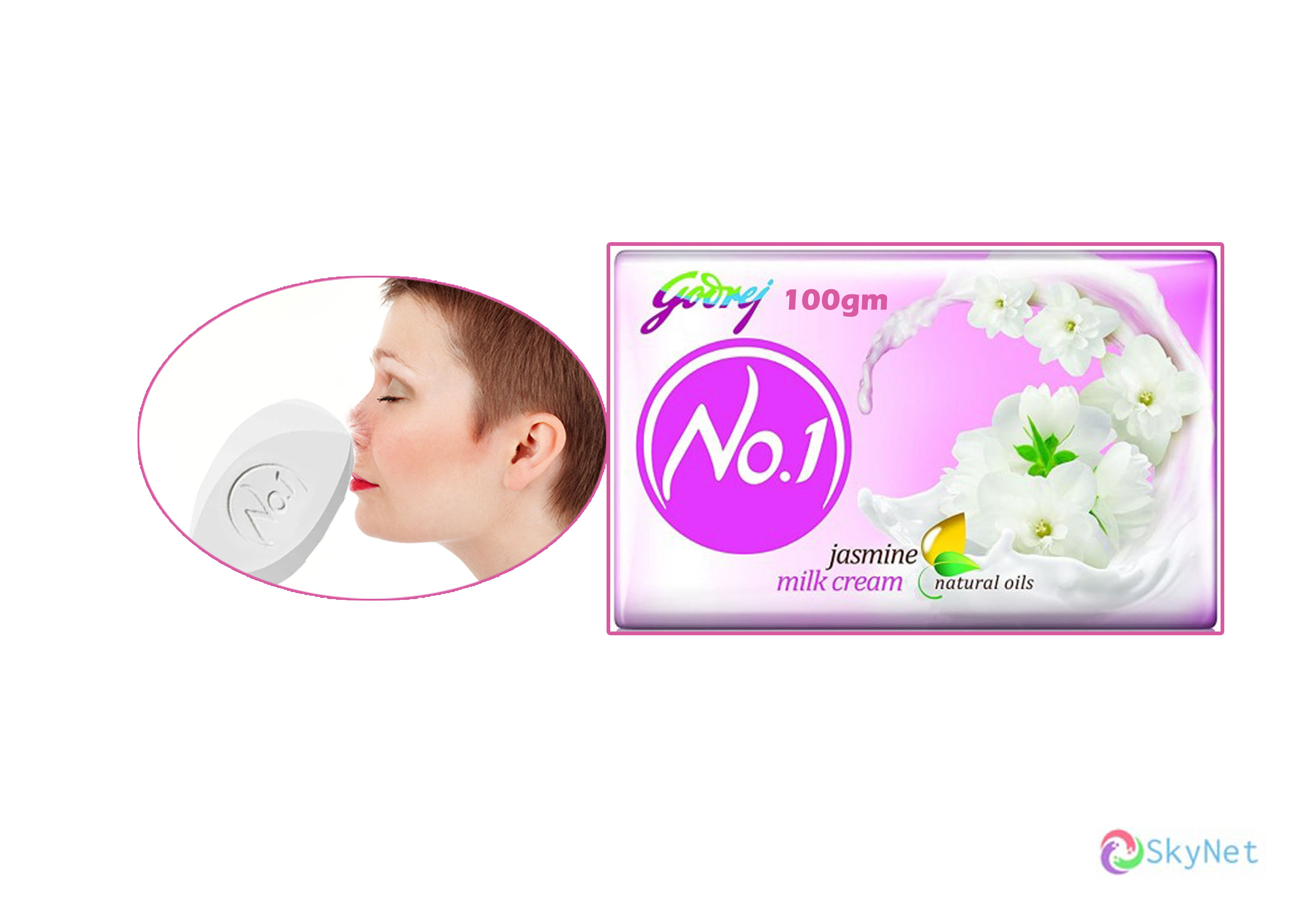Buy Godrej No.1 Bathing Soap Jasmine Milk Cream 100GM X 15 Good smell