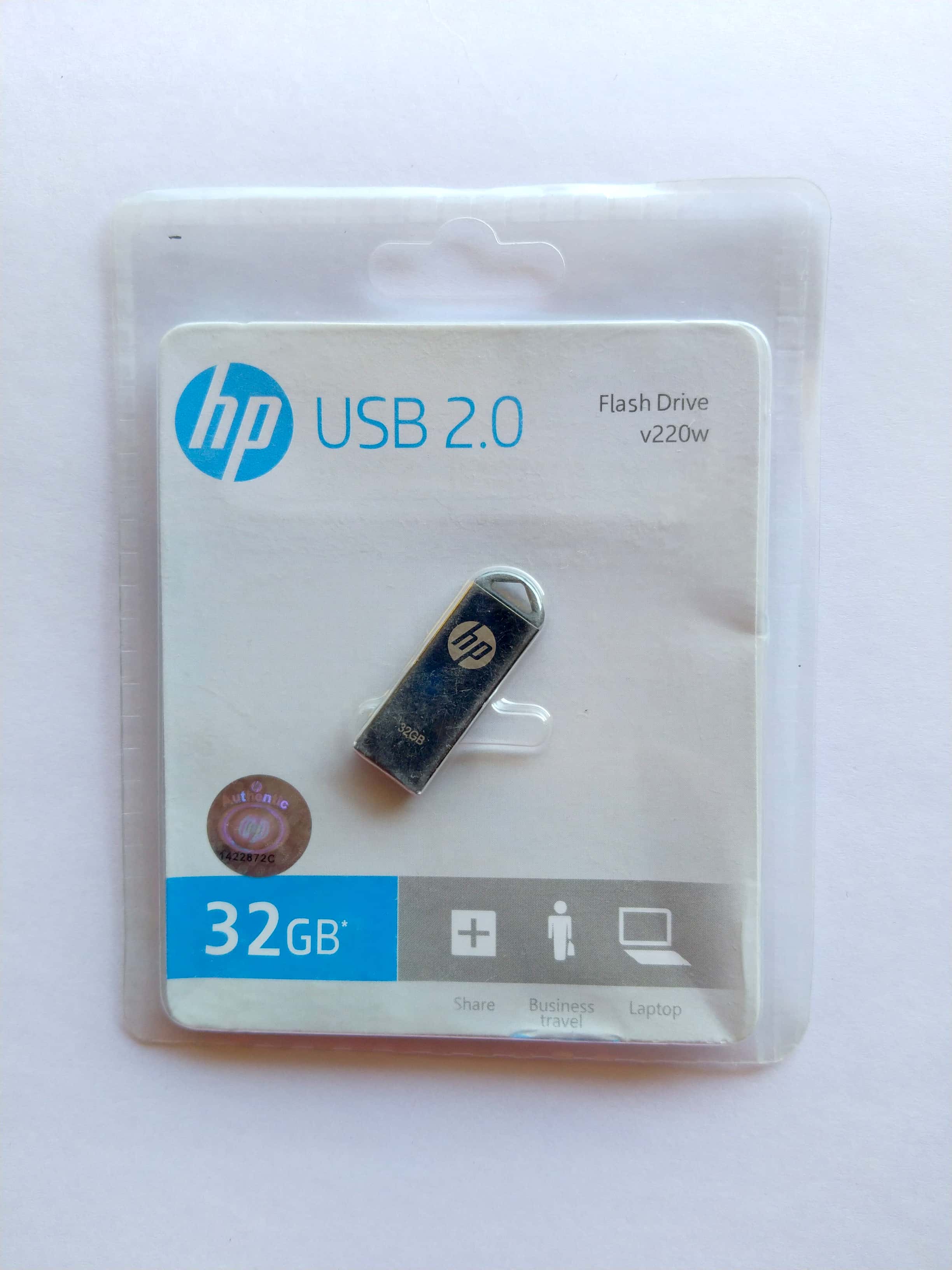 HP Pendrive 32 GB USB 2.0