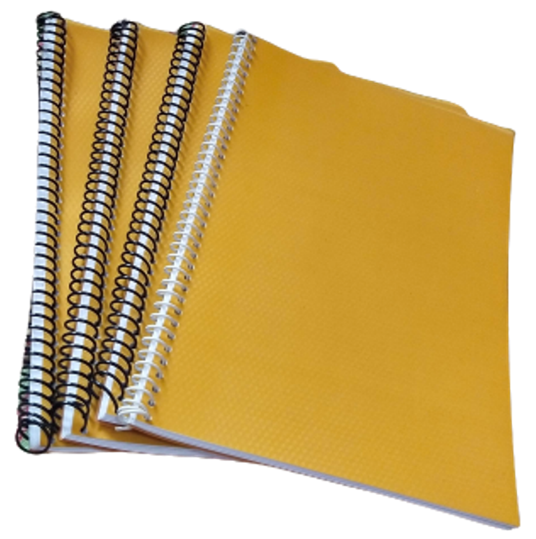 Buy DIVIK A4 SPIRAL NOTEBOOK 70 GSM UNRULED 400 PAGES (PACK OF 4 EACH