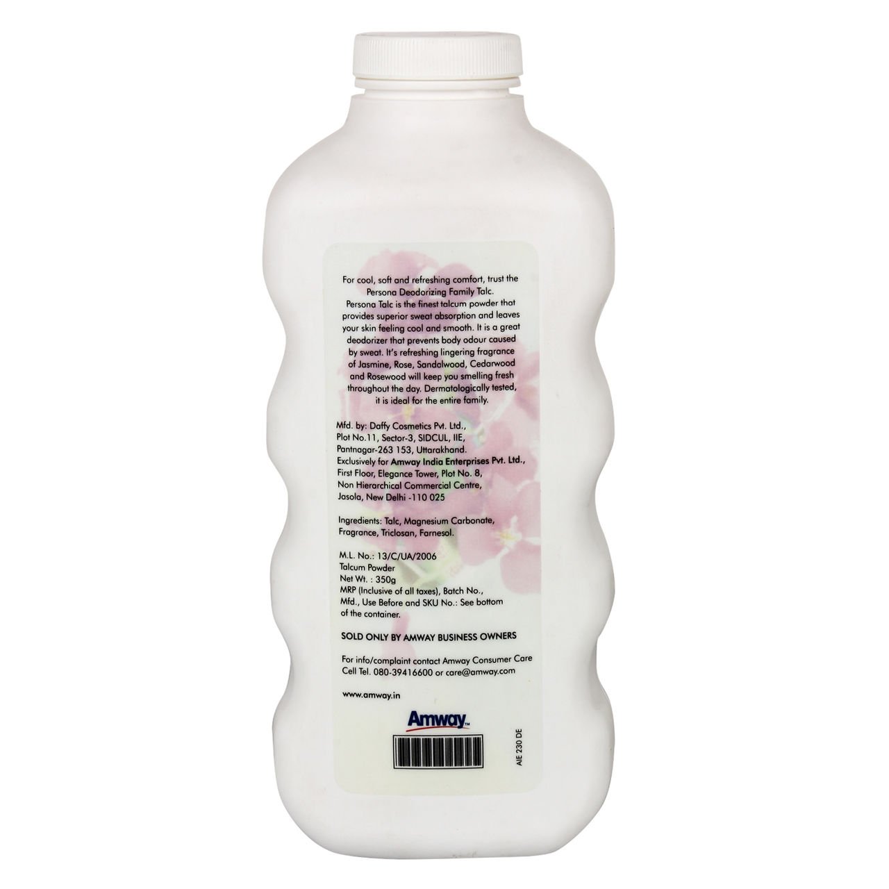 Buy Amway Original Persona Talc Powder 350 Grams best talk no1 product