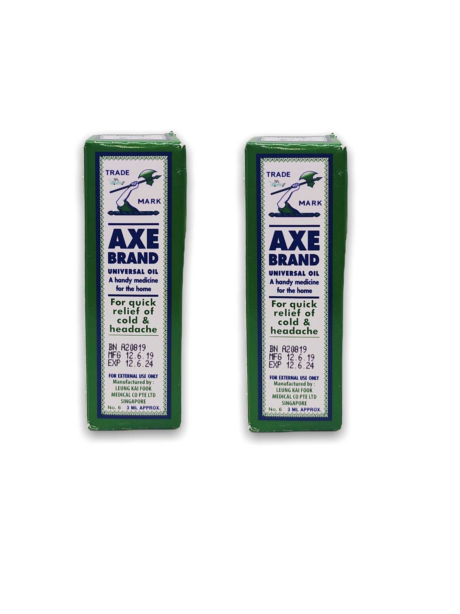 Buy Axe Brand Universal Oil Imported from Singapore 3ml (Pack Of 2, 3ml