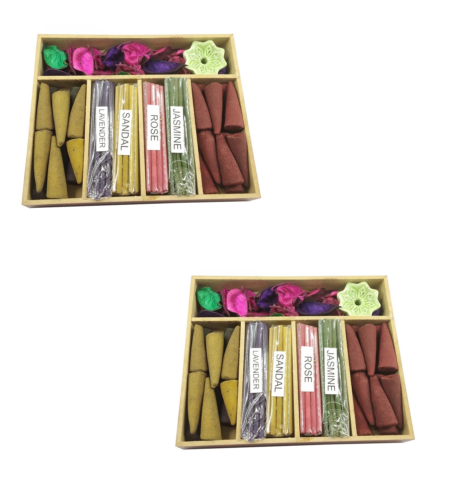 Buy Stylewell Wooden Box Gift Pack of 2 (150 Gram) MultiFragrance