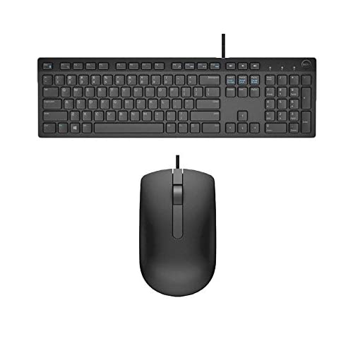 Dell USB Wired Keyboard amp Mouse Combo Black KB216+MS116