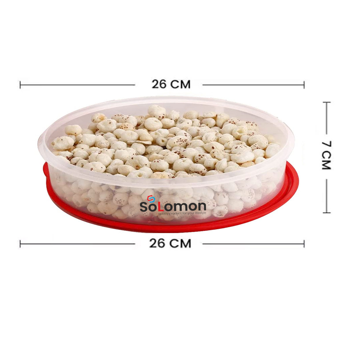 Buy Solomon Premium Quality MultiPurpose Storage Round Container Best
