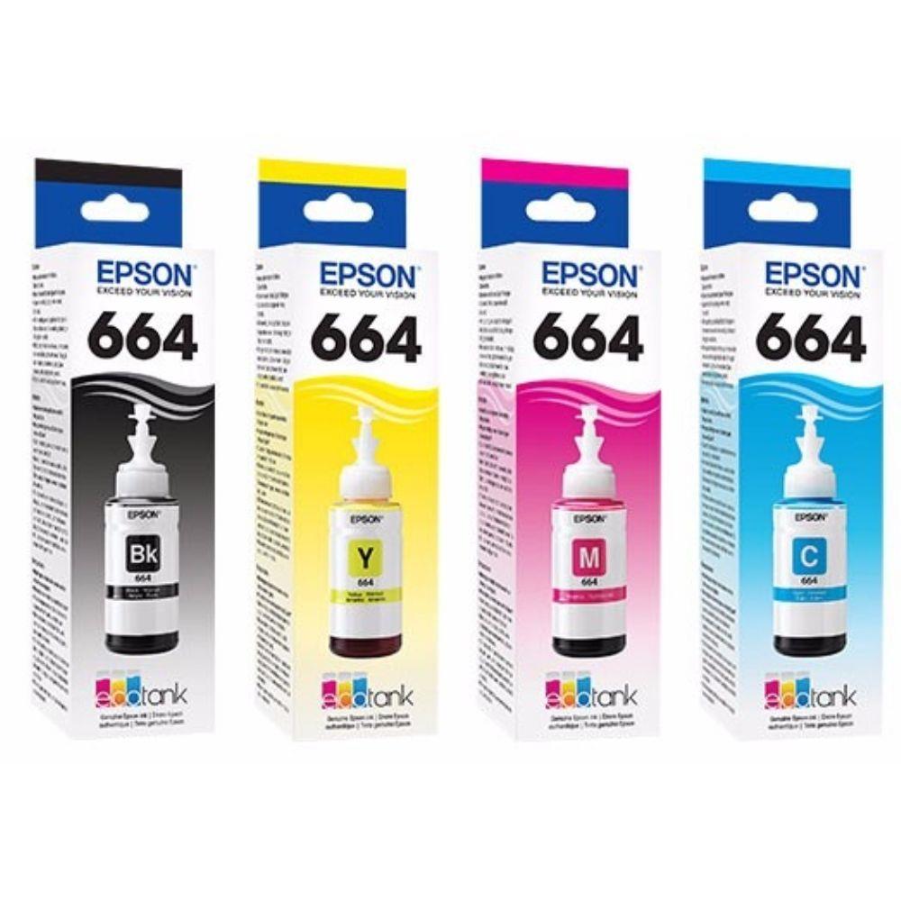 Epson Ink For L110, L220, L210, L360, L365, L555, L565, 1 Set Multi Color Ink Tri Color Ink Cartridge