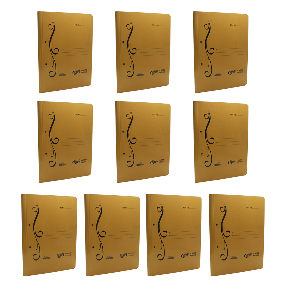 Buy expo plasto spring documentation file cover file folder for