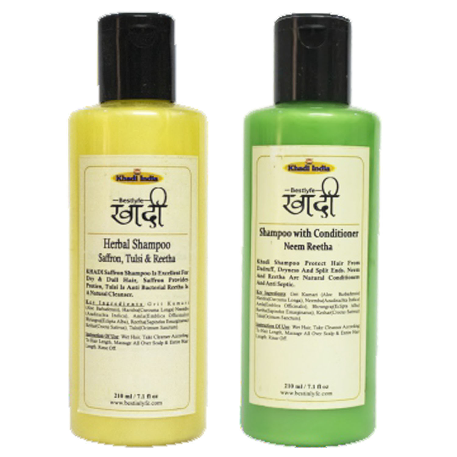 Khadi Shivalik Neem Reetha shampoo Best Price in India Khadi Shivalik