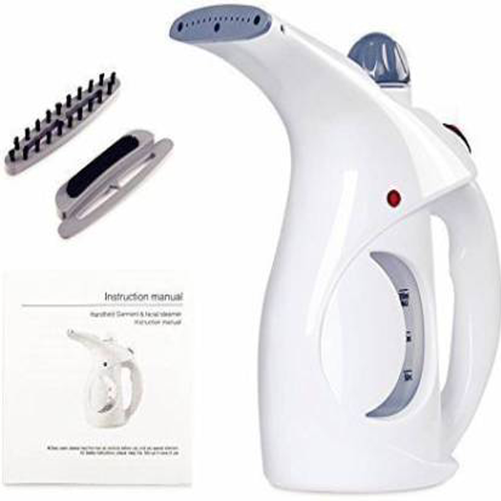 Buy 2 in 1 Handheld Garment Facial Steamer Electric Steamer Portable ...