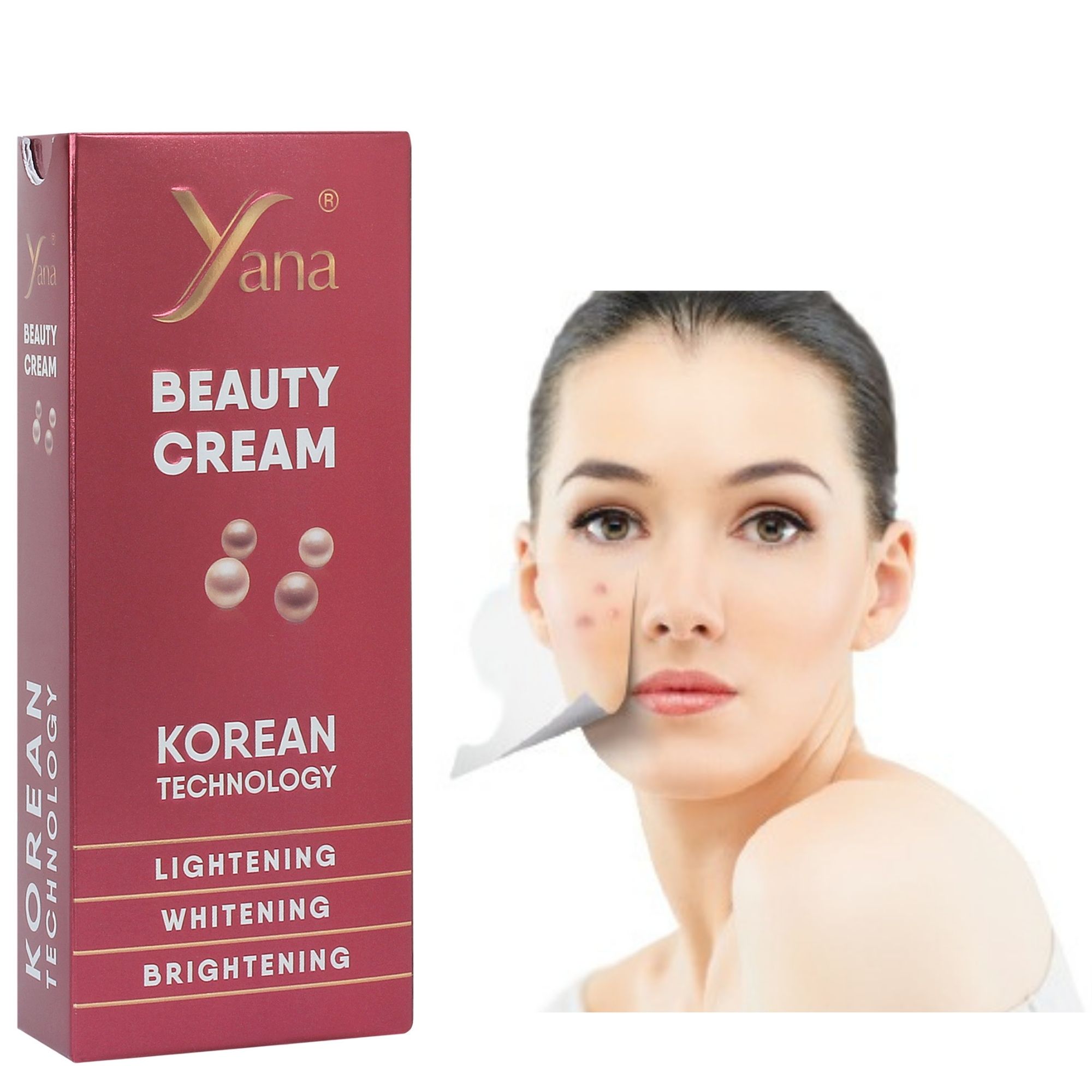 Buy YANA BEAUTY CREAM WITH KOREAN TECHNOLOGY / ANTI ACNE, PIMPLE SCAR