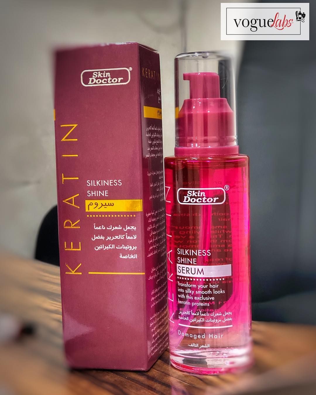 Buy Skin Doctor KERATIN HAIR SERUM - FOR DRY DAMAGED HAIRS (100 ml ...