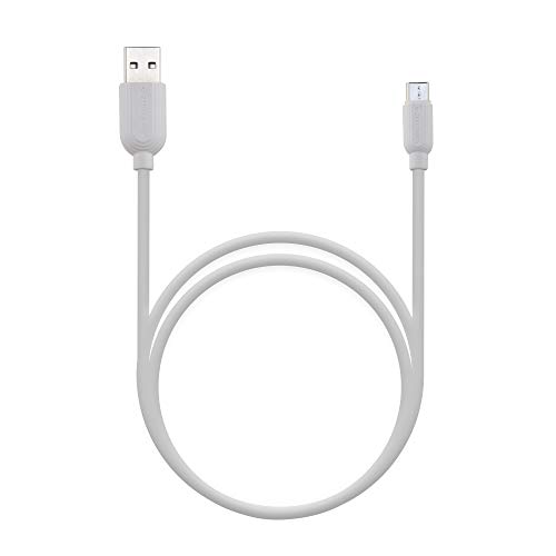 ZEBRONICS Zeb TU300C USB to Type C Cable Charge and Sync 1 Meter Length  White 