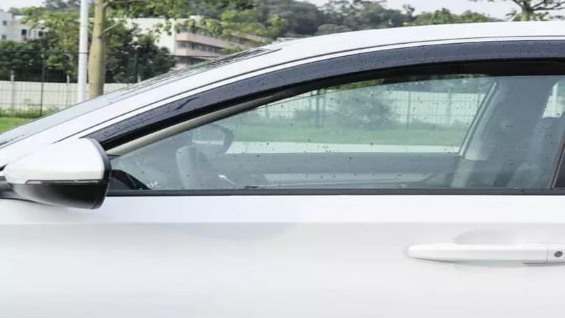 tata tiago door visor with chrome